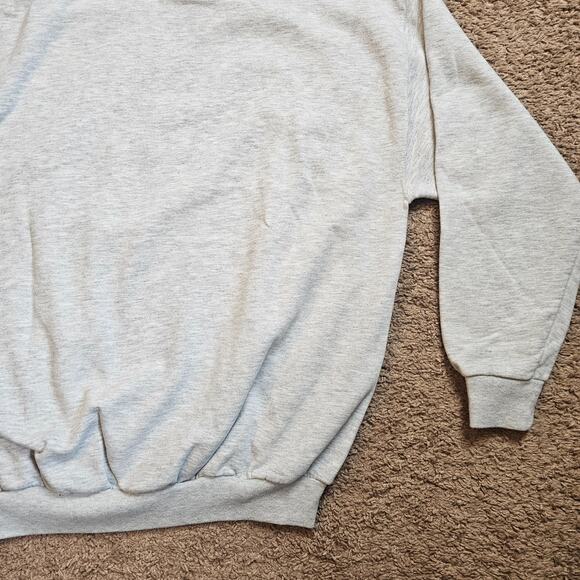 Vintage Firehouse Brewing Company Sweater Size XL Gray 90s Pullover Heavyweight - Picture 10 of 12